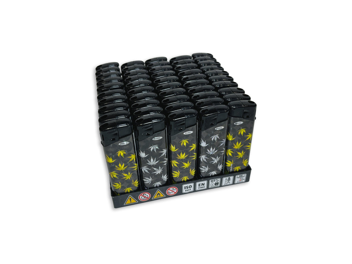 Isqueiro Eletrônico - Black Weed - CBD Portugal - CBDLegalPT