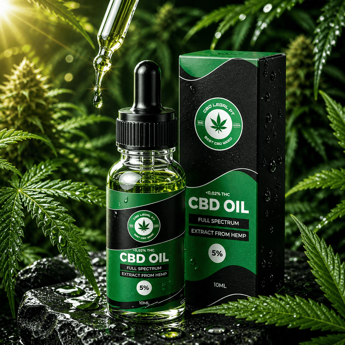 Óleo CBD 5% - CBD Portugal - CBDLegalPT