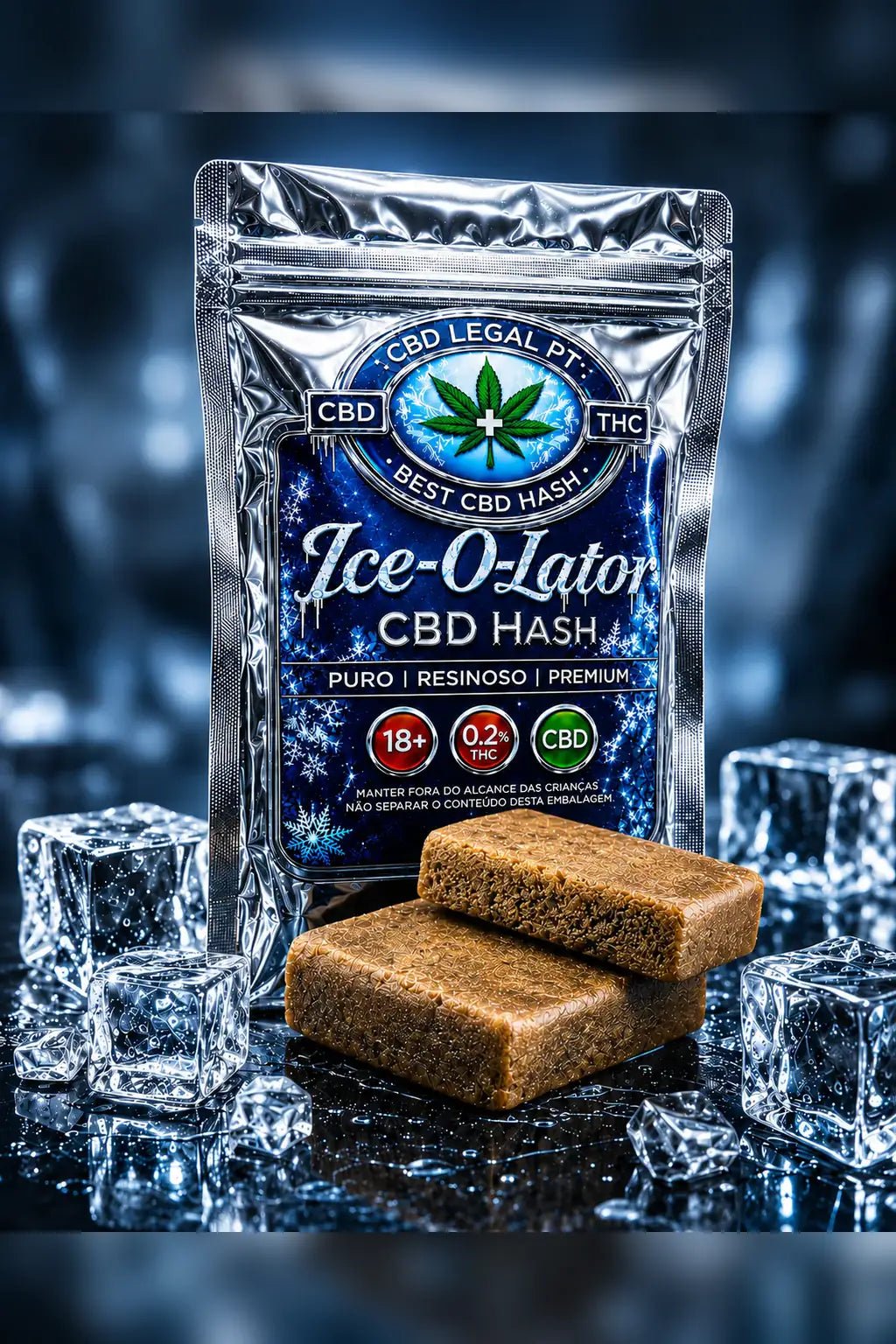 Ice-o-Lator Hash CBD - CBD Portugal - CBDLegalPT