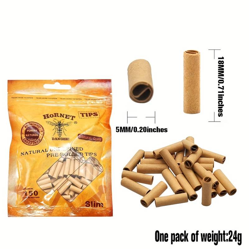 120 Filtros pré - enrolados HoRneT - CBD Portugal - CBDLegalPT