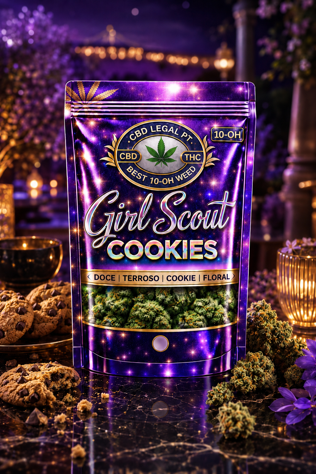 Girl Scout Cookies 10 - 0H - CBD Portugal - CBDLegalPT