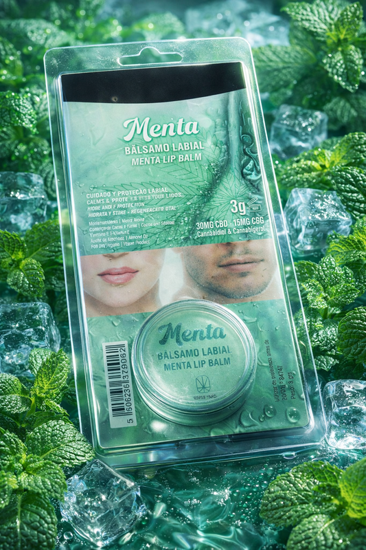 Lip Balm - Menta - CBD Portugal - CBDLegalPT