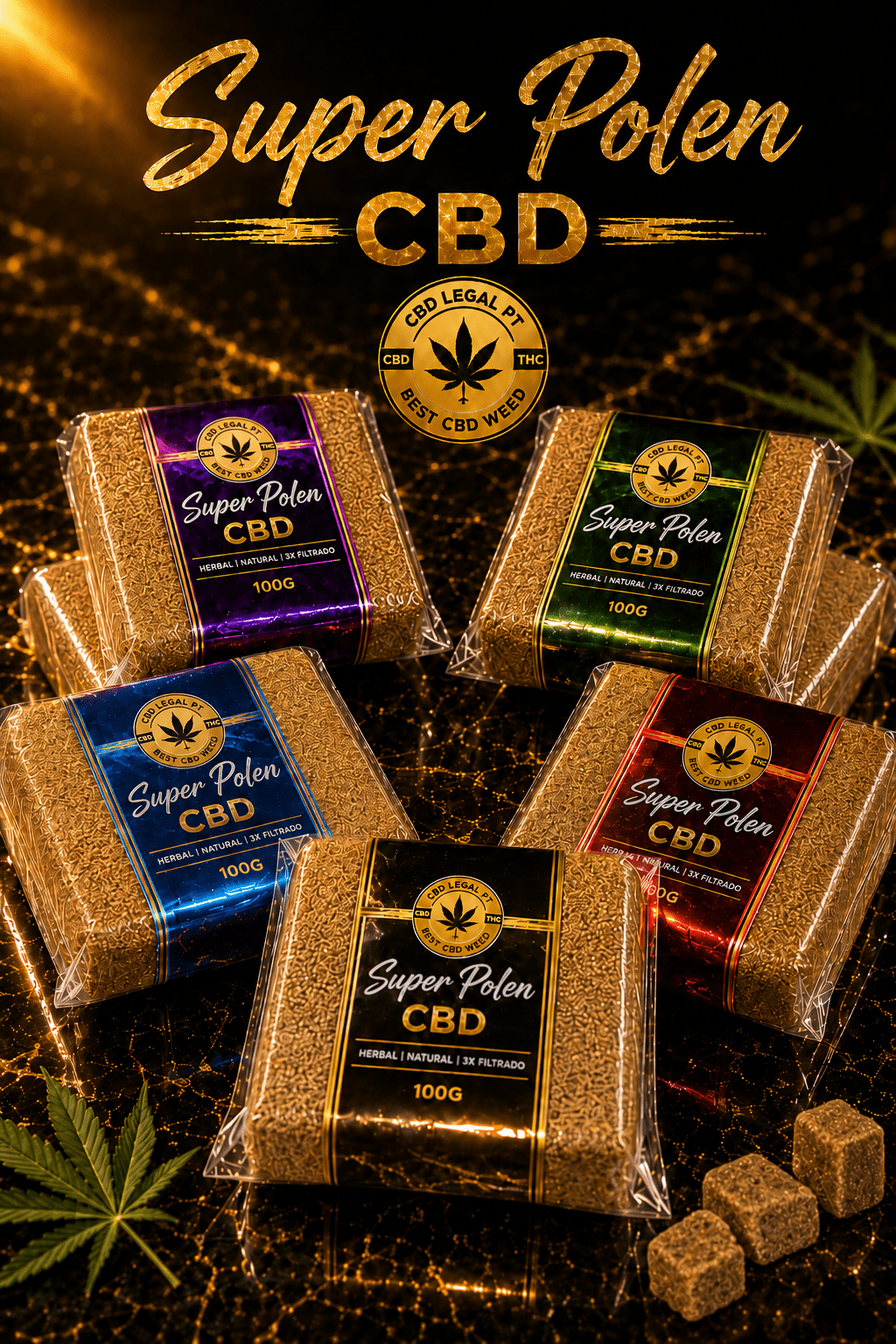 Super Pólen CBD - CBD Portugal - CBDLegalPT