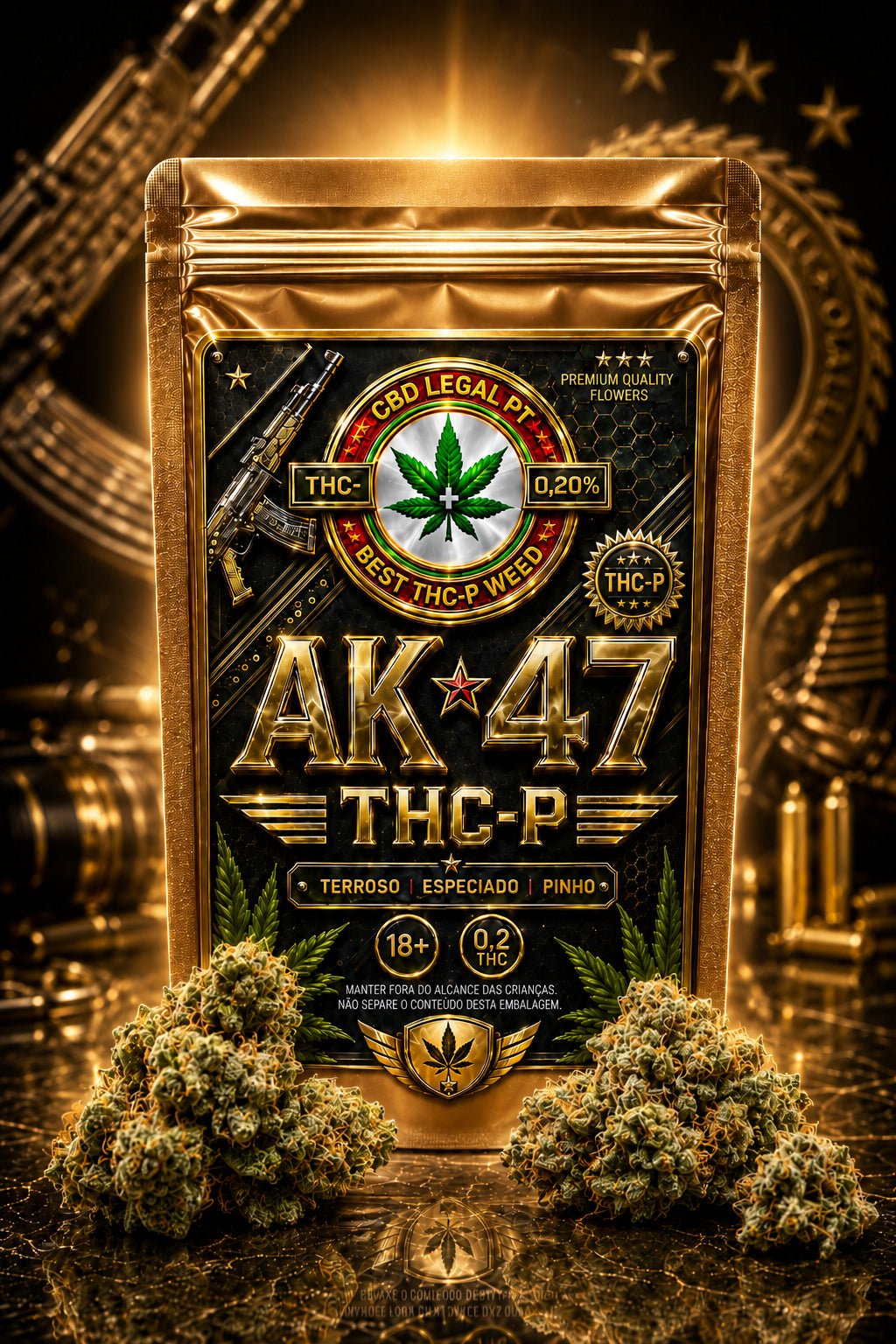 AK-47 THC-P - CBD Portugal - CBDLegalPT