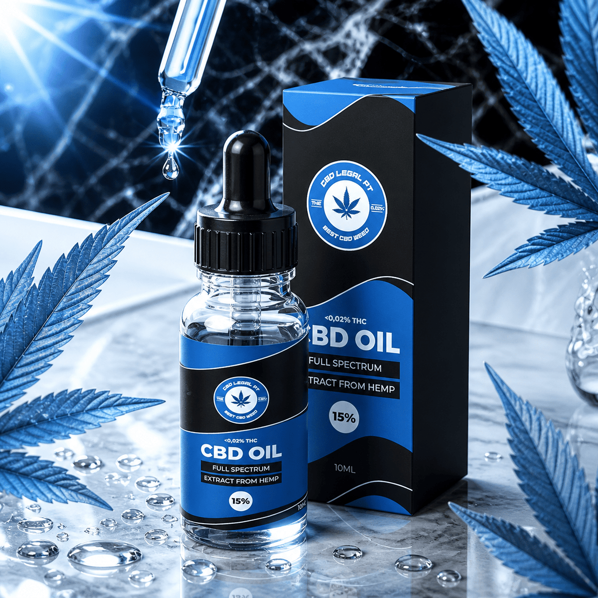 Óleo CBD 15% - CBD Portugal - CBDLegalPT