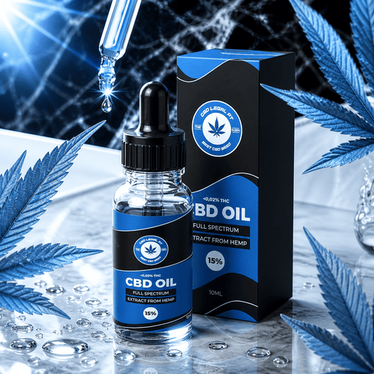 Óleo CBD 15% - CBD Portugal - CBDLegalPT