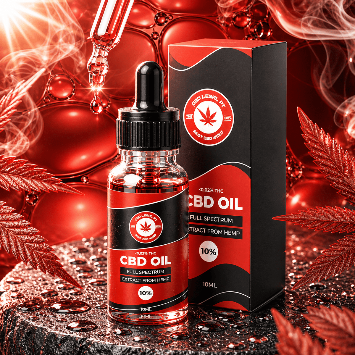 Óleo CBD 10% - CBD Portugal - CBDLegalPT